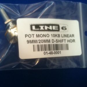 Line 6 10KB POT MONO Linear 9mm/20mm D shaft