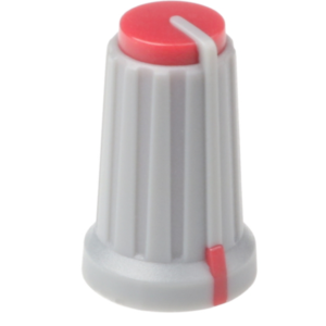 Yamaha Replacement MG Volume Knob Red-Grey Part V9665501/ V966550R