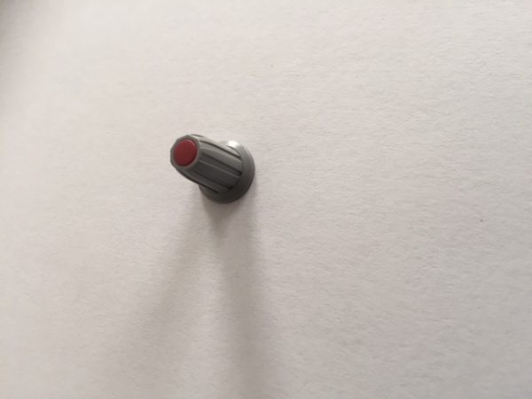 Yamaha AW16G / AW1600 Pan Balance Knob Red Grey V901280R
