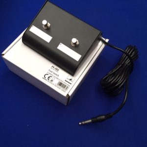 Dual Latching Footswitch for Guitar amp fitted with Stereo 6.35mm ( 1/4" ) Jack plug FS-202