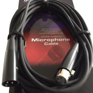 On Stage - XLR to XLR Microphone Lead 25 Feet ( 7.5m ) MC12-25