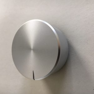 Yamaha Silver replacement volume knob WV005000 ( WV005001)for A-S500 / A-S300 amplifier
