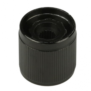 Ampeg 45-231-02 BLACK Knob For SVT-3PRO, SVT-6PRO, B2 Series PART NUMBER 45-231-02 1997 SMALL KNURL