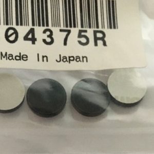 Yamaha Small rubber Feet Black CB043753 Pack of 4