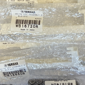 Yamaha Tyros, Genos, Motif XF6 / XF7 genuine replacement keys